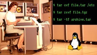 Linux tar Command Tutorial with Examples tar targz tgz [upl. by Marquardt]