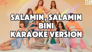 Salamin SalaminOriginal versionBiniKaraoke Version [upl. by Horvitz]