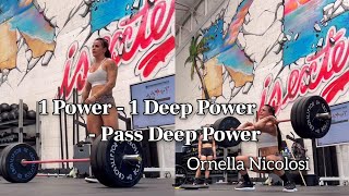 Power Lifting  Ornella Nicolosi crossfit viralvideos shorts shortsfeed [upl. by Aihsat]