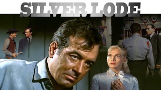 Silver Lode 1954 Western  John Payne Lizabeth Scott Dan Duryea  Full Movie [upl. by Eirtemed241]