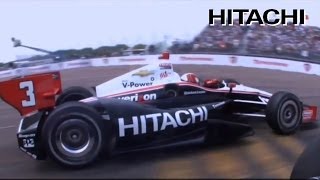 Collaboration between Hitachi and Penske Racing advances performance  Hitachi [upl. by Bone180]