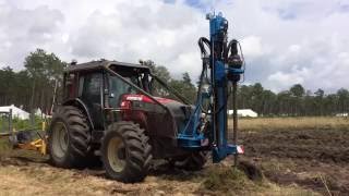 Planteuse de peuplier autonome  Alliance Forêts Bois [upl. by Asiaj593]