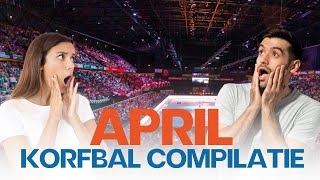 KORFBAL COMPILATIE  APRIL korfbal korfball [upl. by Nevaed323]