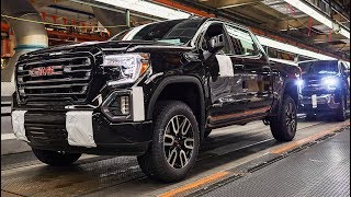 GMC Sierra 1500 Production At Fort Wayne Assembly Plant [upl. by Ahseia]