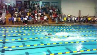 Cullen Jones and Josh Schneider 50m free swimoff [upl. by Ierdna343]