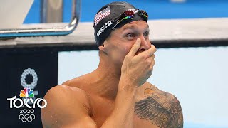 Caeleb Dressel wins gold sets record in electrifying mens 100m free  Tokyo Olympics  NBC Sports [upl. by Chainey15]