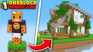 Joining APHMAUS ONE BLOCK In Minecraft [upl. by Mozza]