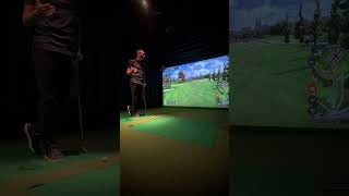 Home Golf Simulator How to Dial in Your Wedges golf golftips golfsimulator trackman golfswing [upl. by Haropizt489]