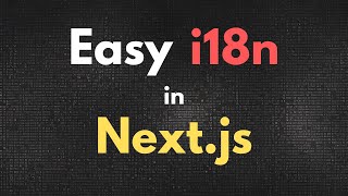 Implementing Basic Internationalization in Nextjs Using Middleware [upl. by Elocim]