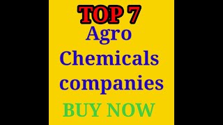 Top 7 Agrochemicals Companies in indial Agro Chemical Sector Stocks Pesticides stocks Indiashare [upl. by Ahsilam]