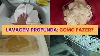 Fralda Ecológica  Como fazer uma lavagem profunda [upl. by Suzi616]