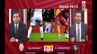 Galatasaray 89 Denizlispor  Gs tv Gol Anları  ZTK quot28 Aralık 2021quot [upl. by Portie]