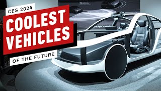 The Coolest Vehicles We Saw at CES 2024 [upl. by Sanoy354]