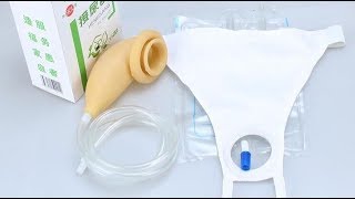 Urine Collector for disabled person  UnBox [upl. by Poppo]