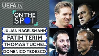 ON THE SPOT Who would Nagelsmann Terim Tuchel and Tedesco pick to play themselves in a movie [upl. by Amalbergas]