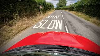 Vauxhall Monaro VXR  Driving between local villages  Stereo Sound Test Part 2 [upl. by Rednael]