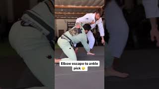 Defend the knee cut bjj jiujitsu [upl. by Narmi35]