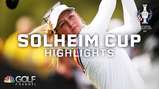 2023 Solheim Cup Day 1  EXTENDED HIGHLIGHTS  92223  Golf Channel [upl. by Leind276]