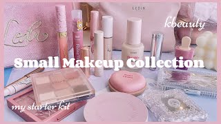 My Small MAKEUP COLLECTION 🎀 Etude House Fenty Beauty Rare Beauty amp more 💋 [upl. by Haiel2]