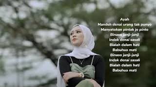 FAUZANA FULL ALBUM LAGU MINANG JANJI KA JANJI [upl. by Gnilyarg]