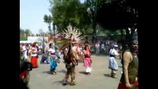 Tambores y Danza Azteca I  Drums amp Aztec Dancing I by trucha1618 [upl. by Liane812]