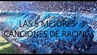 LAS MEJORES 5 CANCIONES DE RACING [upl. by Flosser302]