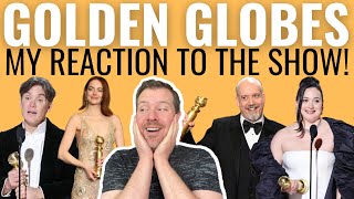 Golden Globes Reaction Video 2024 [upl. by Wehttam373]