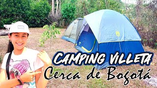 CAMPING VILLETA 🏠 Opción DONDE ACAMPAR Cerca A Bogotá  Reservas del Jordan [upl. by Leod]