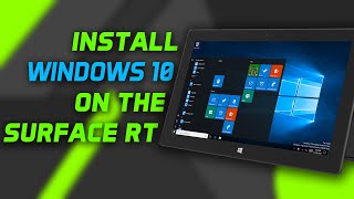 How to install Windows 10 build 15035 Insider Preview on the Surface RT 1 and 2 💻 [upl. by Rainwater765]