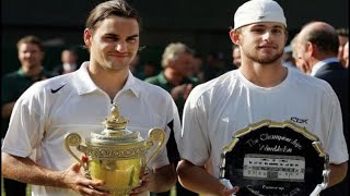 Roger Federer VS Andy Roddick  Wimbledon Final 2004 Highlights  HD [upl. by Kcorb]