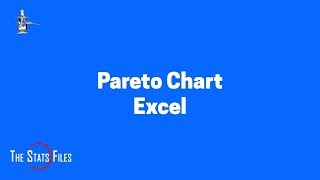 How to Create a Pareto Chart using Excel 20162019 and later [upl. by Diraj]