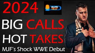 MJFs Shock WWE Debut 2024 Big Calls amp Hot Takes [upl. by Ihtac]