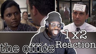 How They Get Away With This  The Office 1x2 Diversity Day  REACTION [upl. by Aietal743]