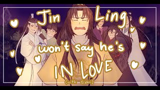 MDZS Animatic  Jin Ling wont say hes in love zhuiling [upl. by Short48]