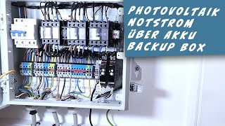 Photovoltaik Notstrom mit dem Huawei Wechselrichter und der Backup Box [upl. by Anihtyc667]