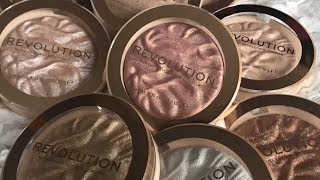 Revolution Reloaded Highlighters amp Bronzers [upl. by Lah]