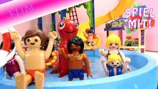 Playmobil Pool Party Film Deutsch  Wir feiern im Schwimmbad [upl. by Kapoor]