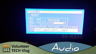 Tascam SSR200 Basic Operration Notes [upl. by Adelbert461]