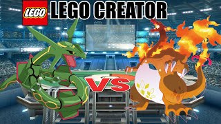 LEGO 31058 amp 31102 CREATOR 3 in 1  The Pokémon War  Rayquaza vs GMax Charizard  레쿠쟈 vs 거다이맥스 리자몽 [upl. by Slrahc63]