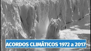 Acordos Climáticos de 1972 a 2017 [upl. by Dulciana301]