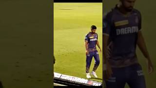 Shryesh Iyer giving reaction to a fan ipl2024 kkrvsdc [upl. by Borer611]