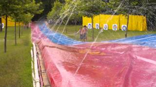 Kanakuk Activities  SlipNSlide 612 [upl. by Saihtam]