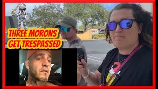 Pack Of Moronic Frauditors Get Trespassed from a Florida Police Department [upl. by Charters]