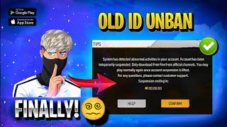 FREE FIRE ID UNBAN KAISE KAREN   FF ID UNBAN NEW TRICK 😍  FREE FIRE SUSPENDED ID RECOVER 2023 🔥 [upl. by Elsinore457]