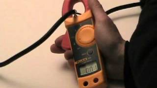 HowTo use a clampon ammeter [upl. by Finnigan]