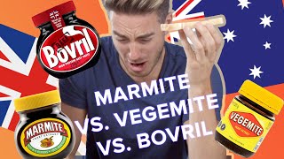 Marmite Vs Vegemite Vs Bovril [upl. by Jarnagin972]