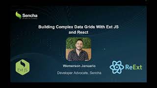 Building Complex Data Grids With Ext JS and React [upl. by Swinton]