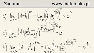 Granice z liczbą e  najważniejsze wiadomości [upl. by Neelie204]