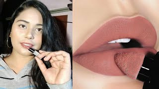 Nykaa So Matte Mini Lipstick  12 Taupe Thrill honest review [upl. by Ev982]