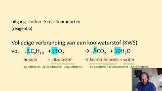 Reactievergelijkingen analyse synthese en een volledige verbranding [upl. by Horan]